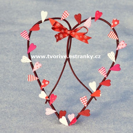 Věneček srdíčko 1